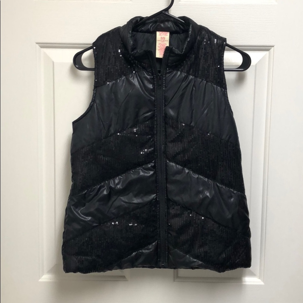 Faded Glory black vest